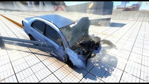 BeamNG.Drive Mod : DeClasse Asea GTA V Beta (Crash test)