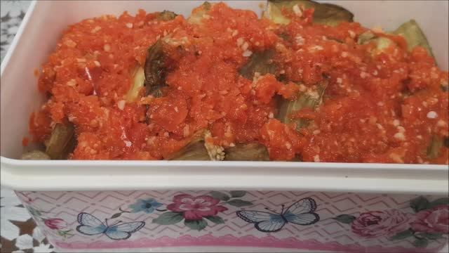 Закуска из баклажан РАЗЛЕТАЕТСЯ ЗА СЕКУНДУ Вкусная закуска из запеченных баклажанов