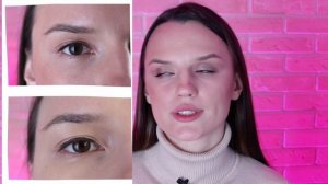 Как красить межресничку?