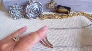 ВИНТАЖ  Нашла Уникальную Шкатулку, Переделка Винтажных  Украшений  Винтажная Бижутерия