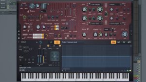 How to make Reese bass in harmor