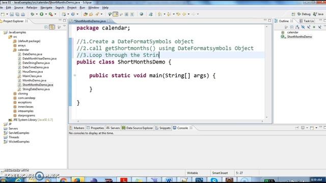 How to get list of short month names in java?