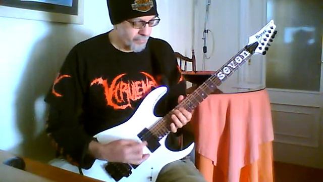 ANGELES DEL INFIERNO - No juegues con fuego - Guitar cover ( Montxo Costoya ) смотреть онлайн