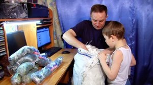 Посылка от Романа Ошлыкова! Материал для Посадки Сплавных Сетей!