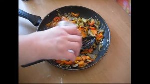 Макароны ,  паста  с  овощами постное,веганское, вегетарианское