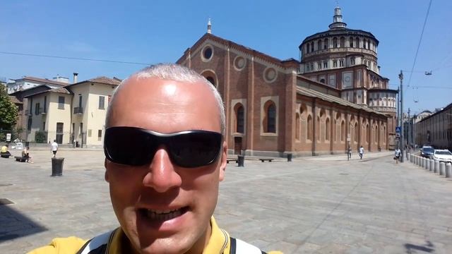 Самая знаменитая фреска в мире здесь! В Санта Мария делла Грация. смотреть онлайн