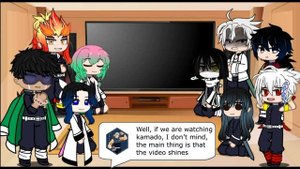 Hashira react to Tanjiro as Ghost Rider Part 1 (My Au)