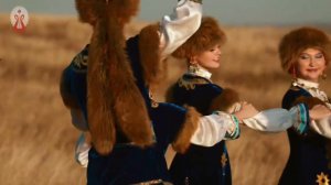 Башкирский танец в степи