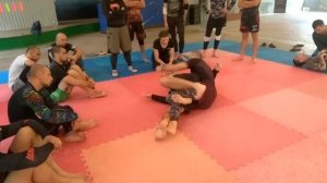 Приём твистер от max_nedoshchak(immortals_team)  на сборах по грепплингу в воронеже