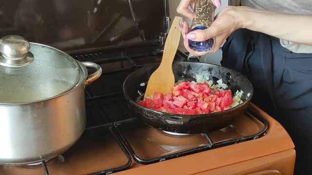 Макароны с креветками в нежном соусе. Очень просто смотреть онлайн