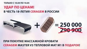 Малый тепловой мат Ceramix M1 в подарок