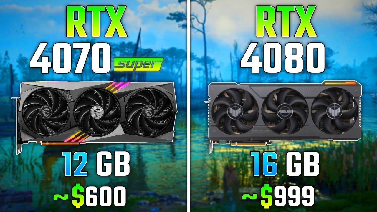 RTX 4070 SUPER - RTX 4080 | i9 13900k | 7 игр | 2160p (4K) смотреть онлайн