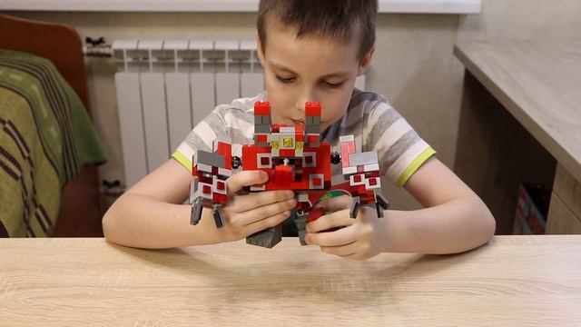 LEGO Самоделка - Майнкрафт Редстоун Монстросити / Minecraft Dungeons: Redstone Monstrosity смотреть онлайн