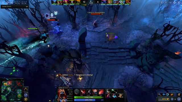 Miracle Queen Of Pain | 9076 MMR Dota 2 смотреть онлайн