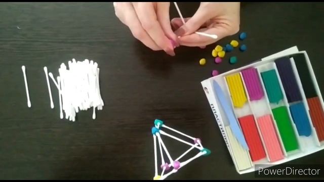 Конструктор из ватных палочек смотреть онлайн