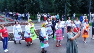 «Кече лектеш, ончалеш»-Вероника Кондратьева. «Пеледыш пайрем-2023», Москва, Гончаровский парк.