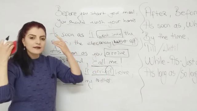 TIME CLAUSES - #ingilizceöğreniyorum #ingilizce #dilöğren #ingilizcekonuları #speaking