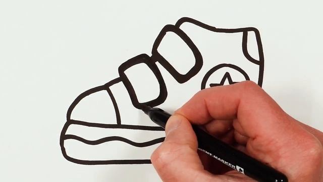 Рисуем фломастерами. Простой милый рисунок. Рисование для детей смотреть онлайн