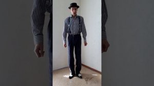 Разбор базового шага чарльстона 20-x