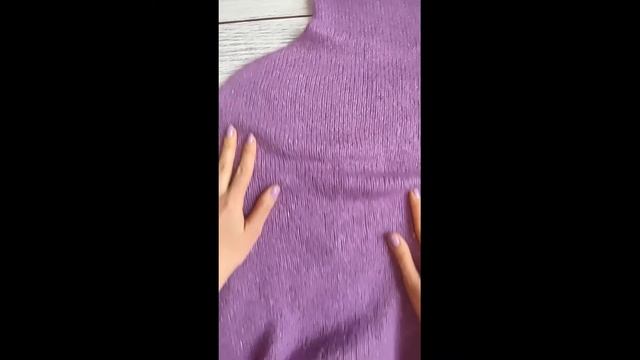 Вяжем свитер Оверсайз