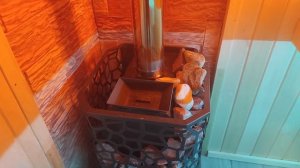 Обзор бани. Два света, гималайская соль и парящие полки. Приятного просмотра!