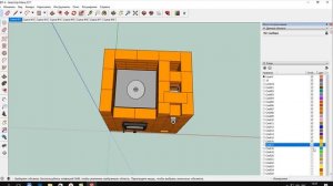 Порядовка отопительно варочной печи 4 на 3 кирпича