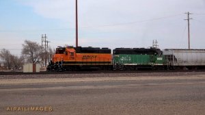 Santa Fe 2-10-4 Number 5000 on display in Amarillo, Texas, near freight switching activity