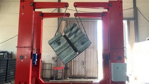 Испытания кантователя цепного ГРП-2КЦ-6000 - "Группа 17"
