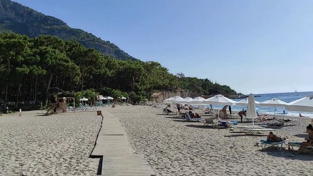 Пляж Кидрак в Олюденизе в Турции - отличия от Голубой лагуны и почему нам здесь нравится отдыхать смотреть онлайн