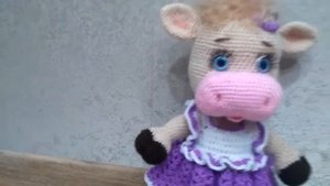 Коровка крючком//эта милая коровка на заказ//