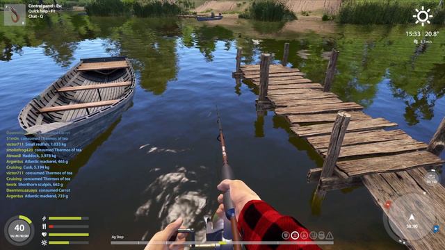 Russian Fishing 4 Mosquito Lake Active Perch Spot 10-10-23 Introduction to Jigging смотреть онлайн