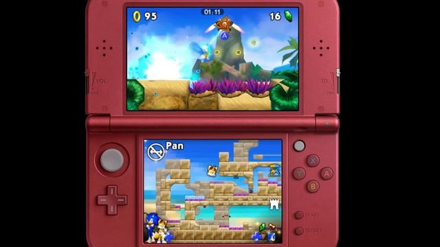 [Sonic Boom F&I] Sand Drift Gameplay смотреть онлайн