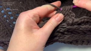 Ковёр, который сможет связать любой! Смотри и вяжи!