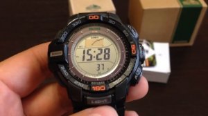 Обзор часов Casio ProTrek PRG-270