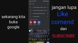 TUTORIAL CARA MENYIMPAN VIDEO YOUTUBE KE DALAM GALERI