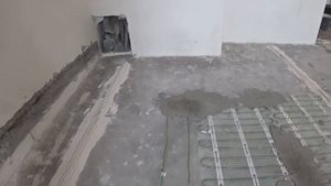 Как уложить тёплый пол под плитку. Комплексный ремонт.
