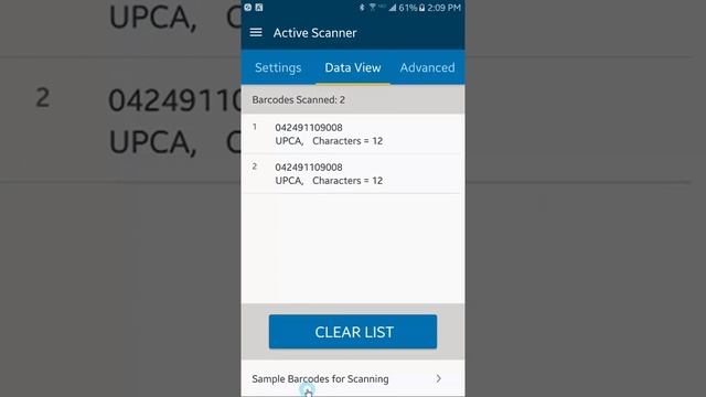 Zebra Scanner Control App (Android): 1 Minute Tour
