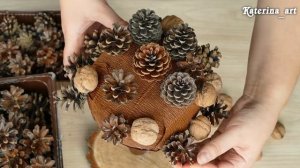 Топиарий/Дерево из природных материалов/DIY