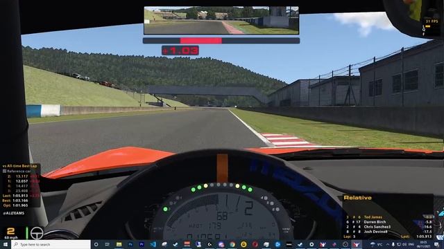 iRACING | Okayama International Circuit | practices | 1:02.877 смотреть онлайн