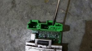 Nissan Tiida ремонт отопителя