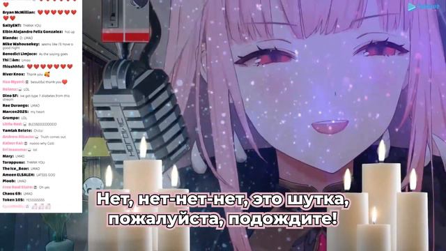 Чат попросил Мори обозвать их [Hololive RUS SUB] смотреть онлайн