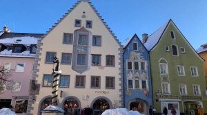 Walking in Füssen, Germany|Прогулка по Фюссену, Германия