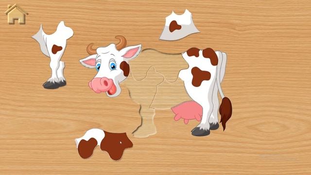 Puzzles for kids . Puzzles for babies. Funny Animals . смотреть онлайн