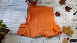 Осенний гном из листьев. Осенняя поделка в детский садик и школу из листьев своими руками.