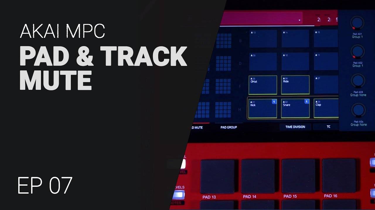 AKAI MPC EP-07 Pad & Track Mute