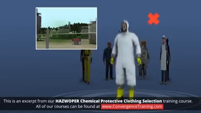 HAZWOPER 8-Hour Refresher - Chemical Protective Clothing Selection смотреть онлайн