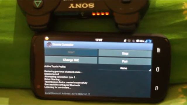 Sixaxis controller (v 0.7.4) on Andromax V (ZTE N986) смотреть онлайн