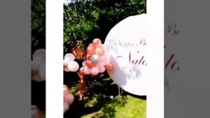 Как сделать круглую фотозону своими руками на улице