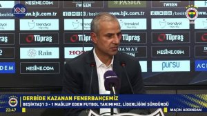 Teknik Direktörümüz İsmail Kartal'ın Maç Sonu Açıklamaları | Beşiktaş 1-3 Fenerbahçe