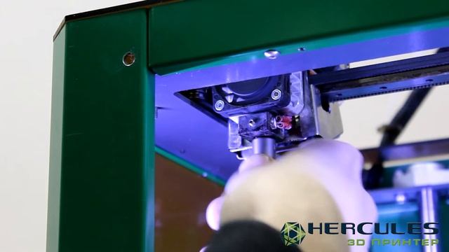Замена сопла на 3D принтере Hercules 2016 смотреть онлайн